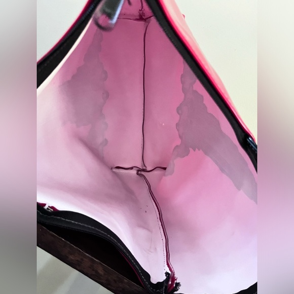 Rare Marc Tetro Red New York Tote - Picture 3 of 8